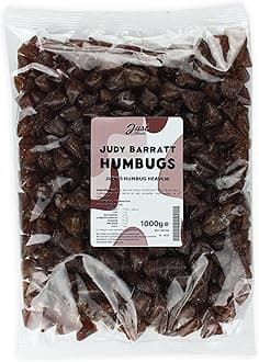 Just Treats Judy Barratt Humbugs 1kg Party Bag