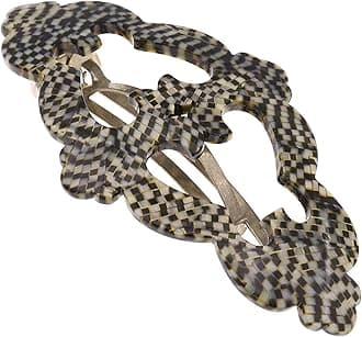 Camila Paris V107 French Hair Barrette Clip for Girls Handmade Opera, Strong Hold Grip Hair Clips for Women, No Slip and Durable Styling Girls Hair Accessories, Made in France