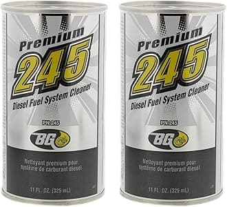 BG 245 Premium Diesel Fuel System Cleaner, 11 oz. Can, 2-Pack