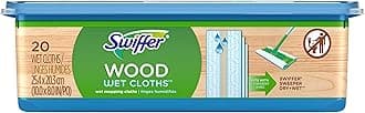 Swiffer Wet Wood Floor Mopping Cloths Pack of 20