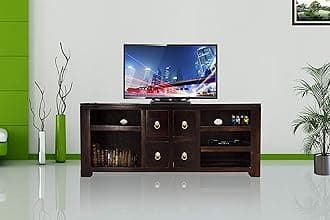 TV Cabinet & Home Entertainment Unit with Shelves and Drawers for Multipurpose Storage, Suitable for Up to 70 inch TV