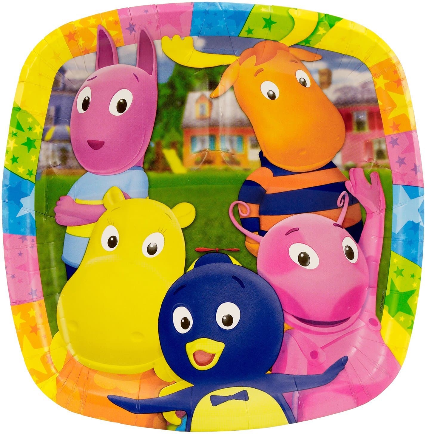 Backyardigans Dinner Pocket Plates (8 count)