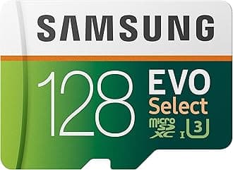 EVO Select 128GB MicroSDXC UHS-I U3 100MB/s Full HD & 4K UHD Memory Card with Adapter (MB-ME128HA)