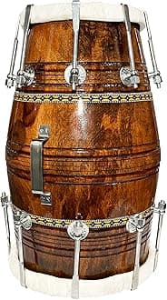 SG Musical Professional dholak for Bhajan Kirtan and studio use Dholak