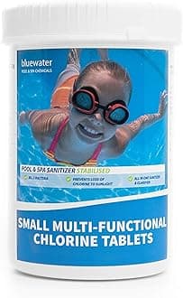 Bluewater Small 50 x 20g Multifunctional Chlorine Tablets - 1kg Jar