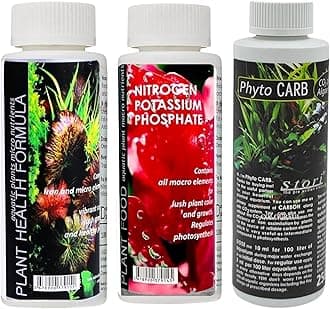 Foodie Puppies Aquatic Remedies 3-in-1 Aquarium Medicine Combo - (Plant Food + Health Formula 220ml Each and Phyto Carb Plus 250ml) | Plant Fertilizer for Planted Aquarium with Free Key Ring