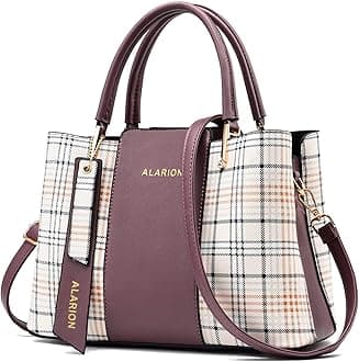 ALARIONWomens Purses and Handbags Shoulder Bag Ladies Designer Satchel Messenger Tote Bag