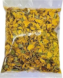 Dried Avarampoo Flower (Senna auriculata) / Aavartaki/Tarwar - Natural, Low-Maintenance Fragrance - Potpourri Sachet - 500g