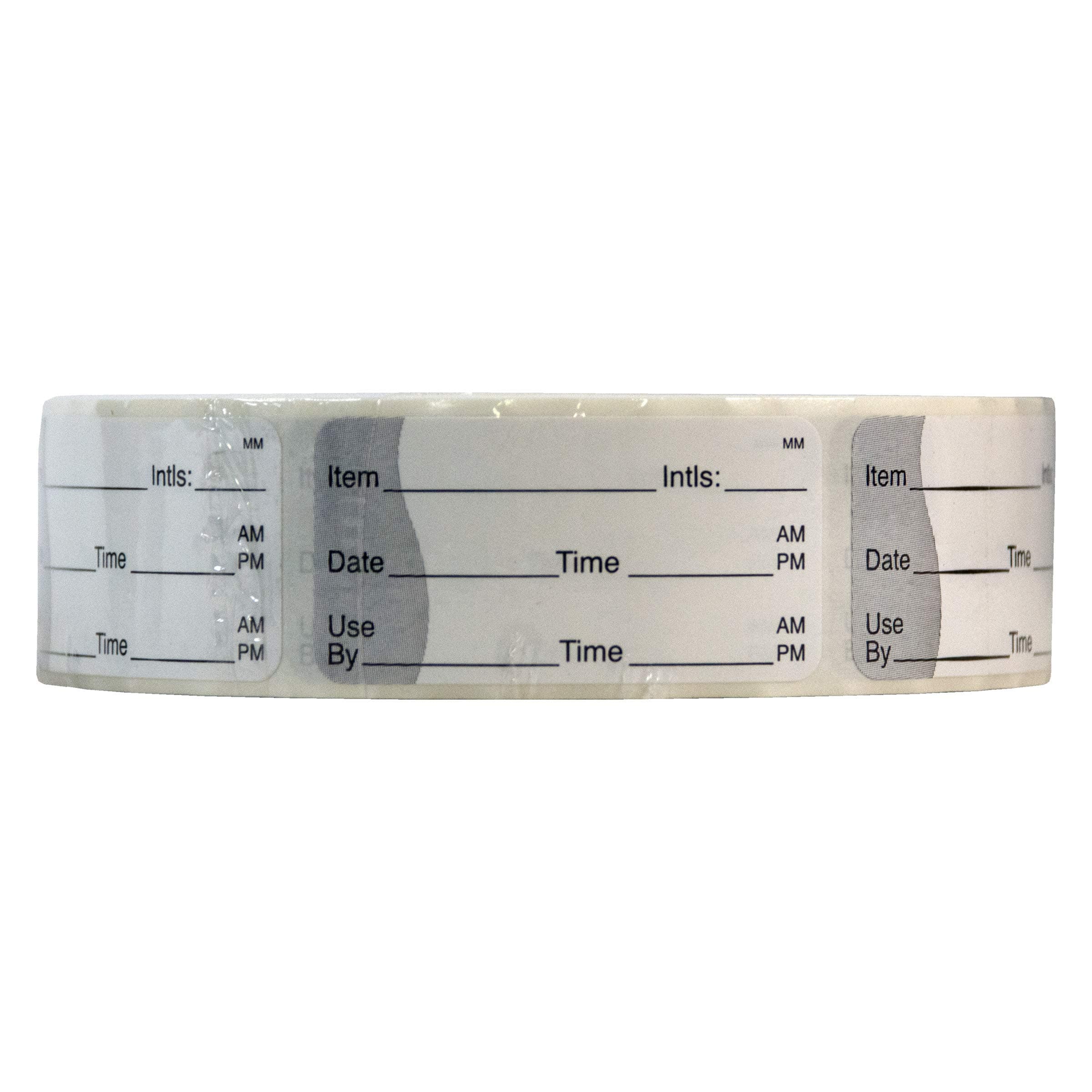 DayMark Safety Systems Removable Item/Date/Time Use-by Shelf-Life Label, 1" x 2" (Roll of 1000)