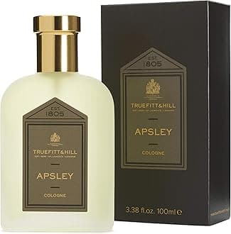 - Luxury Cologne - Apsley - Premium Long-Lasting Spice and Wood Men's Fragrance Presented in a Beautifully Etched Traditional Atomizer Bottle - 3.38 oz.