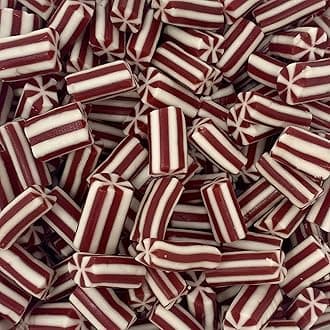 Mini Candy Canes 1kg Share Bag by The Gourmet Sweet Company