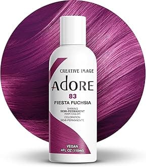 Adore Shining Semi Permanent Hair Colour, 83 Fiesta Fuchsia