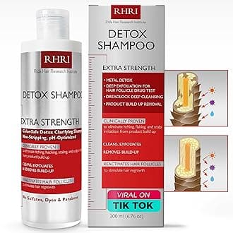 Clarifying Shampoo Removes Buildup & Detoxes Heavy Metals - Color Safe, Sulfate Free, For Irritated Scalps