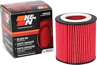 Premium Oil Filter: 20,000 Mile Engine Protection, High Capacity/High Efficiency: Compatible with BMW, (See Product Description for Select Models), HP-7014