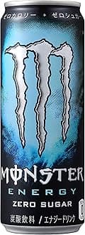 Asahi Beverages Monster Absolute Zero 12.8 fl oz (355 ml) x 24 Bottles