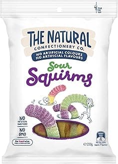 The Natural Confectionery Company Sour Squirms Bag 180 G