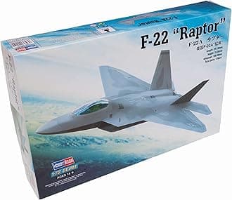 F-22 Raptor Jet Fighter Airplane Model Building Kit