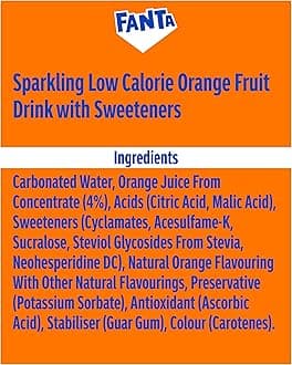 Fanta Orange Zero Sugar Cans - 24xcans