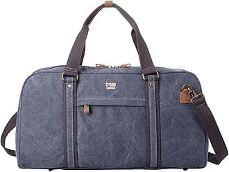 Troop LondonTRP0389 Troop London Classic Canvas Travel Duffel Bag, Large Holdall
