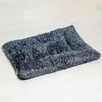 NEXTGO Floor Seat Cushions Yoga Meditation Mat Pooja aasan Soft Extra Comfortable Feather Touch Last Long Upto Washable Material Size 24 x 30 Inch 2 x 2.5 Fit Color Elephant Grey