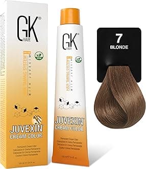 Color Cream 7.0 Natural Blonde – 100% Grey Coverage | Semi, Demi or Permanent Results | 8–10 Vol Semi | 20-30-40 Vol Permanent – Salon Quality Hair Dye – For Women & Men 3.4 Oz