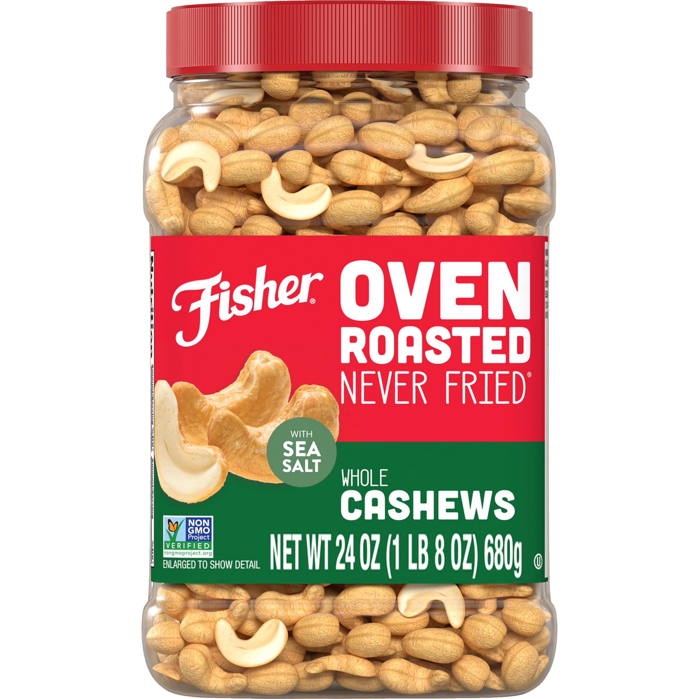 Oven Roasted Never Fried Cashews