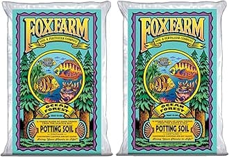 FoxFarmOcean Forest Potting Soil, 1.5cu ft (Pack of 2) - Light, Aerated Texture, Designed for All Container Plants - pH Adjusted for Optimal Nutrient Uptake, Effectively Retains Moisture