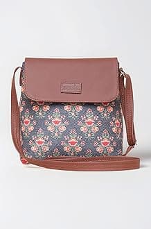 ZOUK Flap Sling Bag | Crossbody Bags for Women | Women's Handbags | Stylish | Vegan Leather Evening Bag | Travel & Office Use | Purse and Wallet |