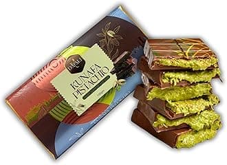 Dayali Premium Quality Pistachio Kunafa Chocolate 100G Milk Chocolate Bar | Dubai Famous Chocolate.