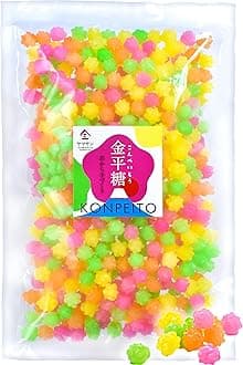 YAMASAN KYOTO UJI Konpeito Japanese Sugar Candy - Big bag 500g,Colorful Colors,Handmade from the sugar core【YAMASAN】