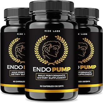 rize labs - EndoPump Capsules Support Supplement, Advanced Formula for Male Performance, Provides Energy Pump & Extra Strength (180 Capsules)