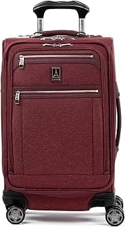 Luggage Platinum Elite 21" Carry-on Expandable Spinner w/USB Port, Bordeaux