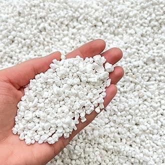 Premium Horticultural Perlite – Fresh-Packed Heat-Sealed Bag (3–5mm Grade) | Volume-Measured | Ideal for Houseplants, Propagation & Drainage | (100L)