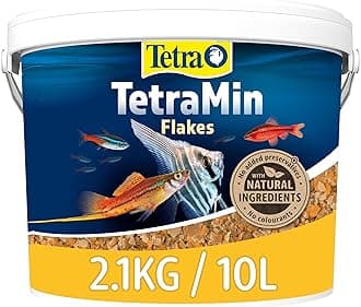 Tetra Min Fish Food, Complete Food for All Tropical Fish for Health, Colour and Vitality, 10 Litre