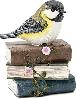 Bird Statue for Garden Decorations,Garden Sculptures & Statues,Animal Bird Figurine for Indoor Outdoor Backyard Yard Porch Patio Lawn Outside Home Shelf Decor Accent,Bird Ornament