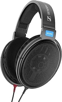 Sennheiser Consumer Audio HD 600 Open Back Professional Headphone, Black, Wired