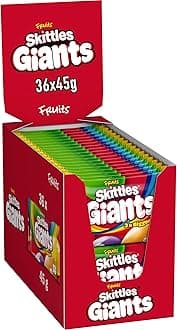 Giants Fruit Sweets Bag 45g (1x36 Bags)