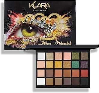 24 Eyeshadow Palette Abu Dhabi vibrant festive shimmer matte gift collection full color pigment