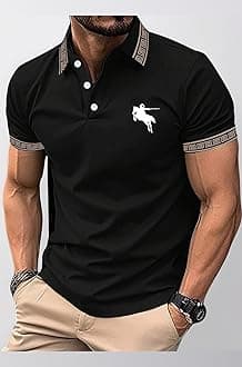 Lymio Polo T Shirt for Men || T Shirt for Man || Collar T Shirt Style Men (Pa...