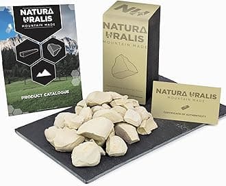 Natura Uralis Siberian Yellow Clay | 200g of Natural Clay, Pastel to Golden Yellow - Amazing Crunch, Satisfying, Earthy, Velvety and Firm Texture, ASMR Sensation