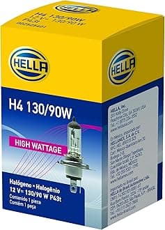 H4 130/90W High Wattage Bulb, 12V