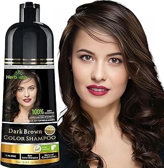 Hair Colour Shampoo (Black, 500Ml) - Paraben Free, Ammonia Free Dye For Women & Men | Permanent Hair Dye Shampoo with 100% Grey Coverage Up To 8 Weeks