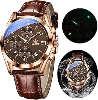 OLEVS Men's Quartz Watch - Three Eyes 2872