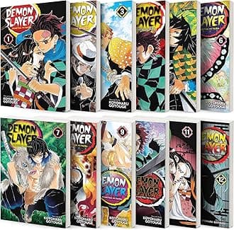Demon Slayer: Kimetsu no Yaiba Vol (1-12) 12 Books Collection Set