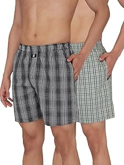 XYXXMen's Cotton Regular Checkered Boxers