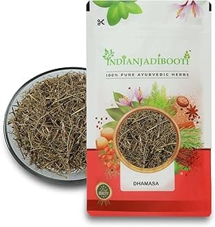 IndianJadiBooti Dhamasa (Fagonia Cretica) | 2 Pack of 100g (Total=200g)| Damasha Panchang/Sachhi Buti | Whole Plant Dried Herb (with Thorns) | Traditional Cooling & Purifying Tonic (Rakta Shodhak)