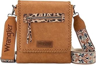 WranglerCrossbody Bags for Women Western Hand Woven Satchel Purse