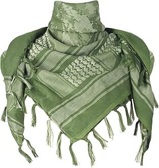 Explore Land Cotton Shemagh Tactical Desert Scarf Wrap