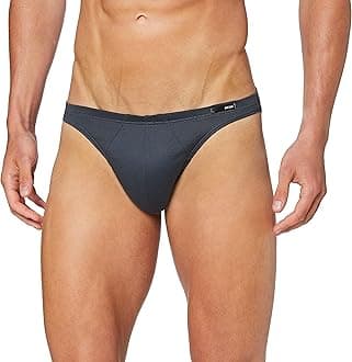HOM Premium Cotton Comfort Micro Brief, Grey