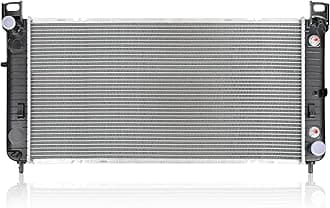 34 Inch Core Radiator Cooling Assembly Perfect Compatible with 2000-2012 Yukon XL 1500 5.3L 2001-2006 Yukon XL 1500 6.0L 2000-2013 Yukon XL 2500 6.0L Replace# 2423